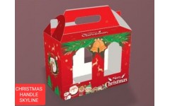 PWW Christmas Handle Cake Box